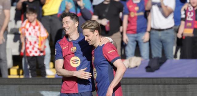 yl23455永利官网-轮换巴萨豪取9连胜，莱万老当益壮不让最佳射手